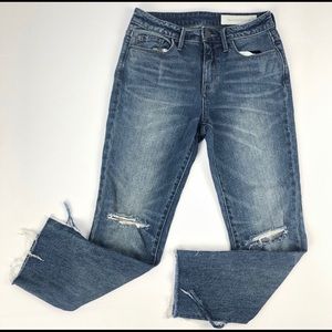 Treasure & Bond | High Rise Loose Skinny Crop